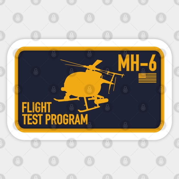 MH-6 Little Bird Sticker by TCP